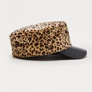 • Lost in Leopard • Cabbie Hat NWT Women main image 4